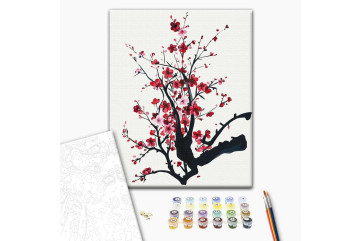 Mal efter tal - Sakura branch © Yana Biluhina