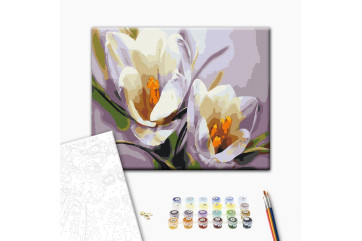 Mal efter tal - Crocuses