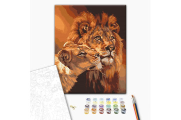 Mal efter tal - Lion love