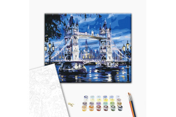 Mal efter tal - Tower Bridge