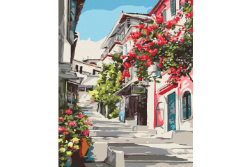 Mal efter tal - Greece - landskaber