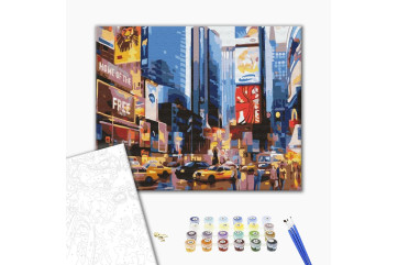 Mal efter tal - Times Square