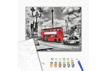 Mal efter tal - Bus in London
