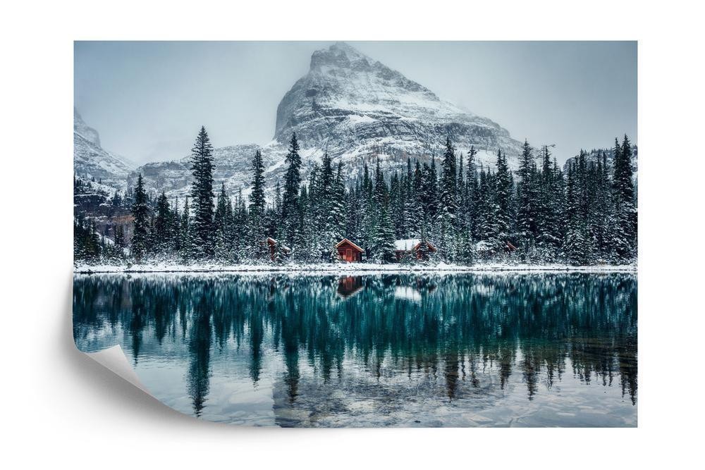 Fototapet - Lake ohara i canada