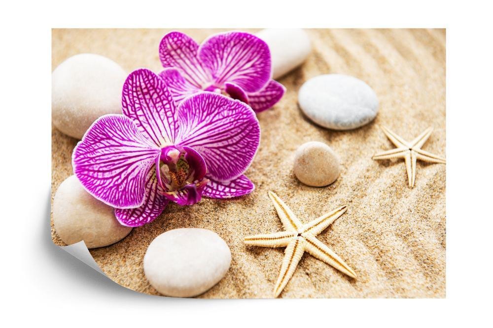 Fototapet - Orchid beach spa