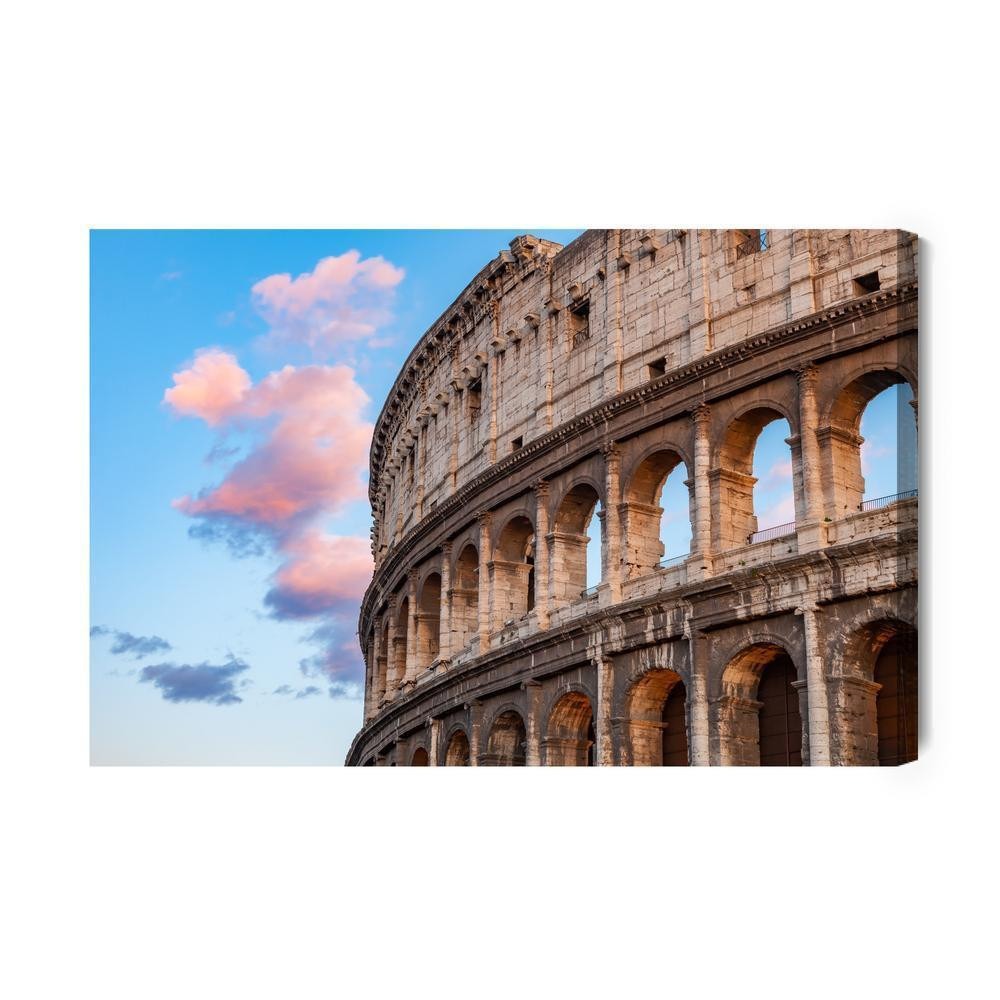 Lærred - Colosseum i rom