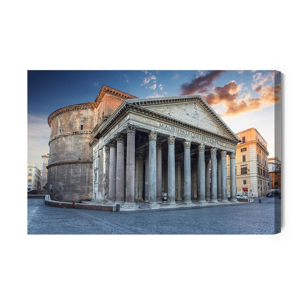Lærred - Pantheon i rom